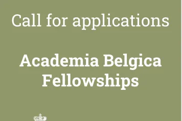 Call for applications - Academia Belgica Fellowships