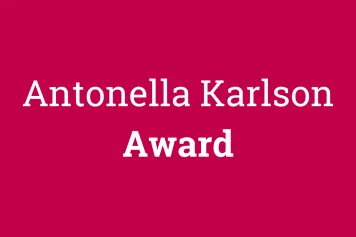 Opening of the Antonella Karlson Award 2025 call