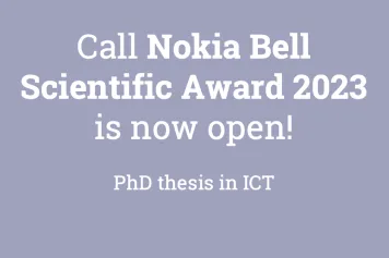 Ouverture de l'appel Nokia Bell Scientific Award 2023