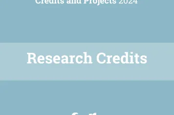 Results of the call Credits and Projects 2024 : Research Credits