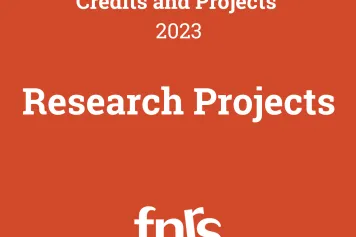 Results of the call Credits and Projects : Research Projects (including PDR with Weave partners)