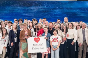 Un montant record pour le Télévie !