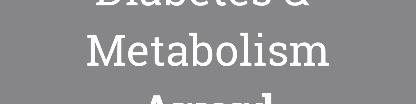 Opening of the Endocrinology, Diabetes and Metabolism Award (EDMA) 2025 call