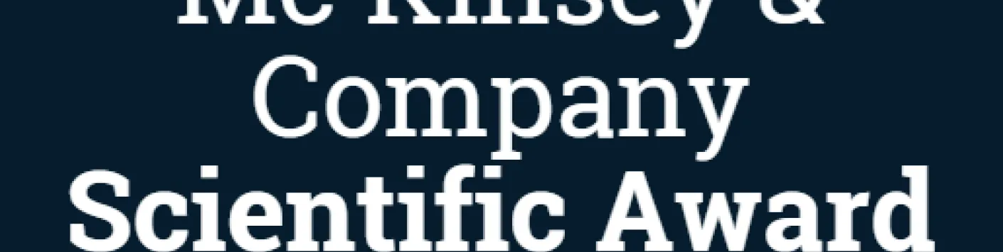 Opening of the call Mc Kinsey & Company Scientific Award