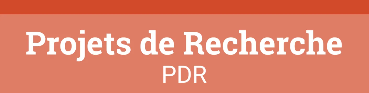 Résultats de l'appel Crédits et Projets 2024 : instrument Projets de Recherche (dont PDR avec des partenaires Weave)